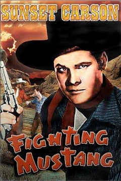 Poster Fighting Mustang