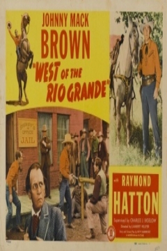 Poster West of the Rio Grande