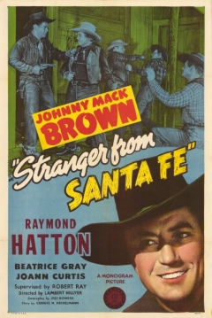 Poster Stranger from Santa Fe