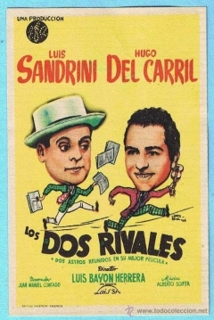Poster Los dos rivales