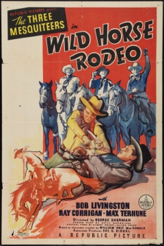 Poster Wild Horse Rodeo
