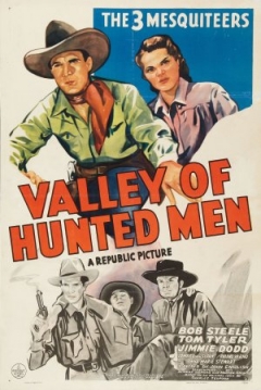 Poster Valley of Hunted Men
