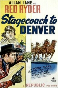 Poster Stagecoach to Denver