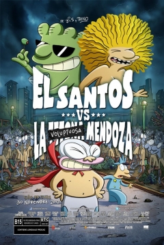 Poster El Santos Vs. la Tetona Mendoza