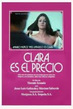 Poster Clara es el precio
