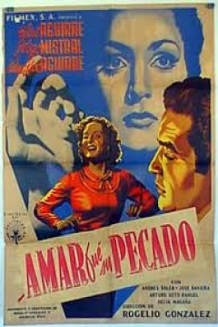 Poster Amar fué su pecado