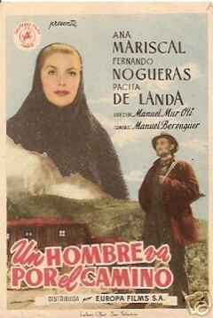 Poster Un Hombre Va Por El Camino