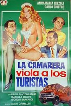 Poster La camarera viola a los turistas