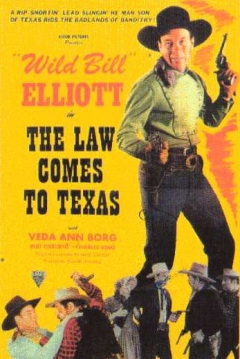 Poster The Law Comes to Texas