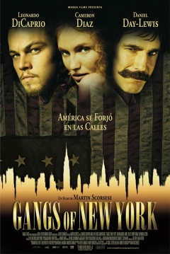 Gangs of New York (Gangs de Nueva York) — póster
