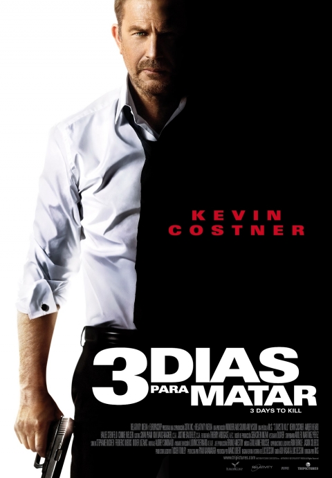 3 Días para Matar — póster