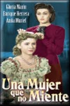 Poster Una mujer que no miente