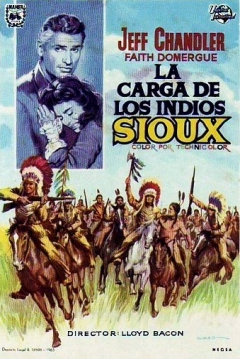 Poster La Carga de los Indios Sioux