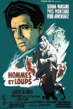Poster Hombres y Lobos