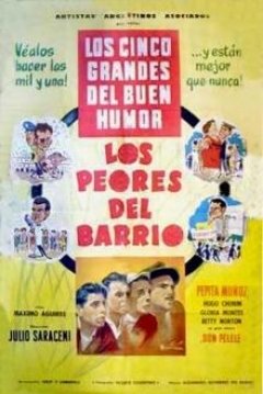 Poster Los peores del barrio