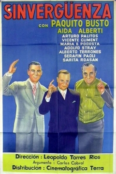 Poster Sinvergüenza
