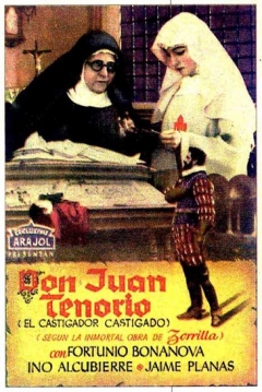 Poster Don Juan Tenorio (El Castigador Castigado)