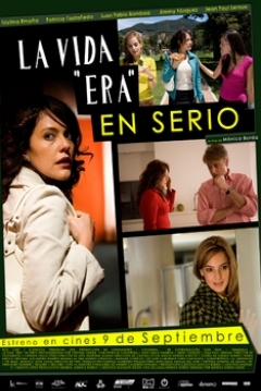 Poster La Vida Era En Serio