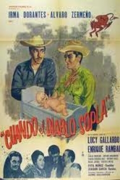 Poster Cuando el Diablo Sopla