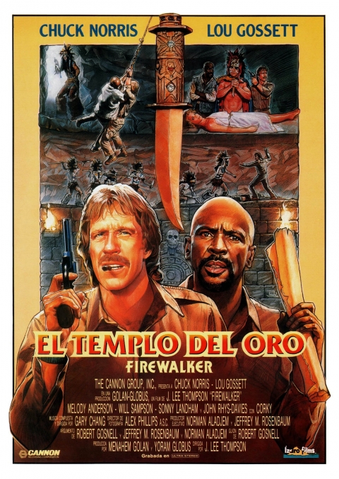 El Templo del Oro — póster