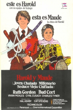 Ficha Harold y Maude (Joven Chalado Millonario Seduce a Vieja Chiflada)