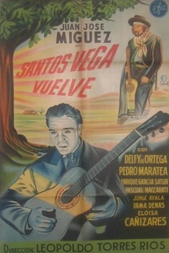 Poster Santos Vega Vuelve