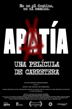 Poster Apatía, una película de carretera