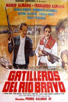 Poster Gatilleros del Rio Bravo