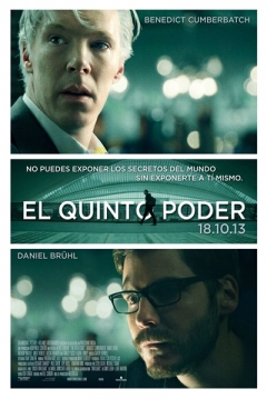 Poster El Quinto Poder (Dentro de Wikileaks)