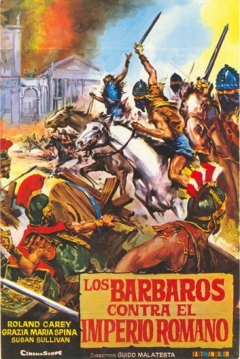 Poster Los Bárbaros contra el Imperio Romano