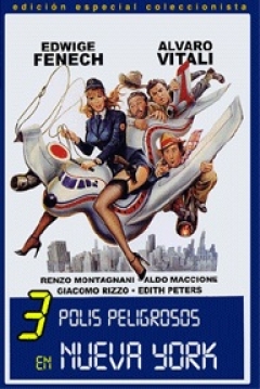 Poster Tres polis peligrosos en Nueva York