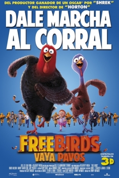 Poster Free Birds, Vaya Pavos