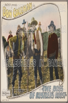 Poster The Boss of Rustler's Roost