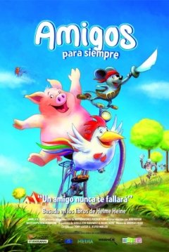 Poster Amigos para Siempre