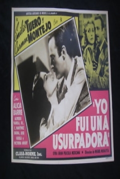 Poster Yo fui una usurpadora