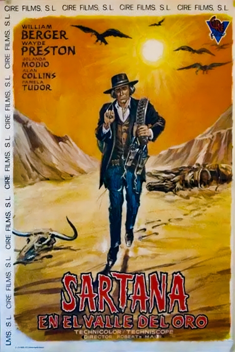 Ficha Sartana en el Valle del Oro