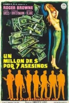 Poster Un Millón De Dolares Por Siete Asesinos