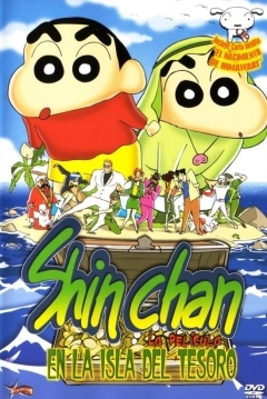 Poster Shin Chan en la Isla del Tesoro
