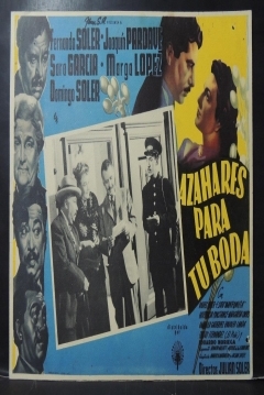 Poster Azahares para tu boda
