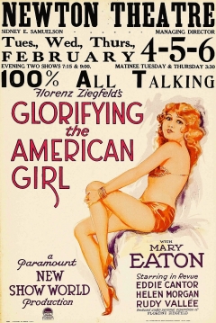 Poster Glorifying the American Girl