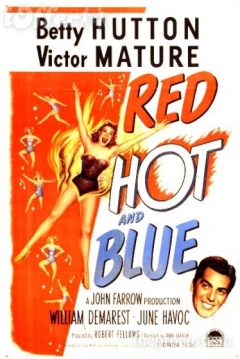 Poster Red, Hot and Blue