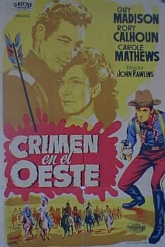 Poster Crimen en el Oeste
