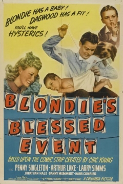 Poster Blondie's Blessed Event