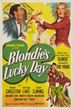 Poster Blondie's Lucky Day
