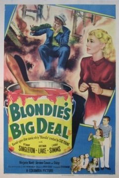 Poster Blondie's Big Deal