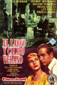 El Largo y Cálido Verano — póster