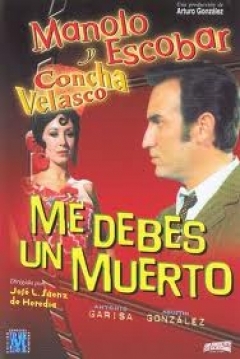 Poster Me debes un muerto