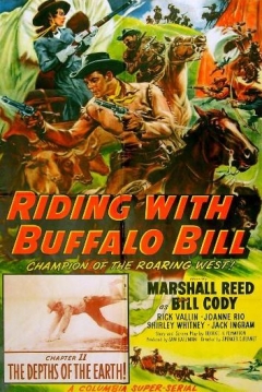 Poster Riding with Buffalo Bill