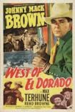 Poster West of El Dorado