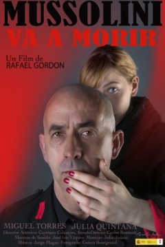 Poster Mussolini va a Morir